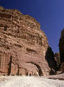 Petra was first established as a city by the Nabataean Arabs in the 4th century BCE