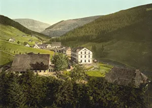 Petzer at the foot of the Schneekoppe in the KrkonoTe Mountains
