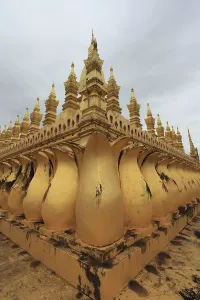 Pha That Luang temple in Laos