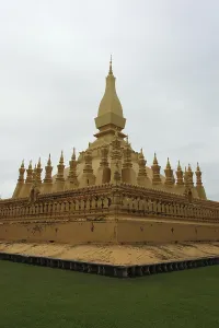 Pha That Luang temple in Laos