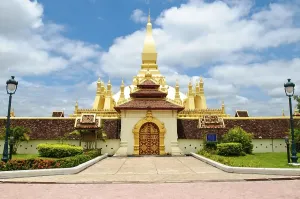 Category Buddhism Prints: Pha That Luang, Vientiane, Laos
