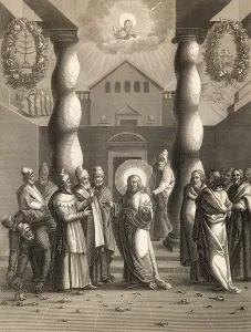 Pharisees try to trap Jesus, New Testament