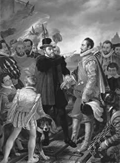 Philip II, King of Spain, reproaches William I