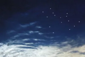 Phoenix star constellation, Night sky