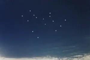 Phoenix star constellation, Night sky