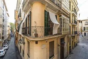 Photo of charming architecture and streets in Palma de Mallorca