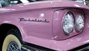 Detail photo of a vintage car, Sinsheim