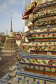 Phra Chedi Rai at Wat Pho, Bangkok, Thailand