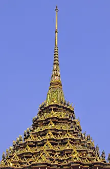 Phra Mondhop (library) in Wat Phra Kaeo Grand Palace (Temple of the Emerald Buddha)