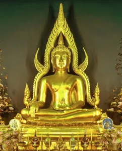 Phra Phutthachinnarat, Buddha statue in the marble temple of Wat Benchamabophit