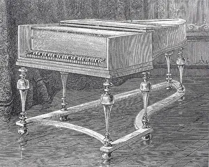A piano by the Silbermann company