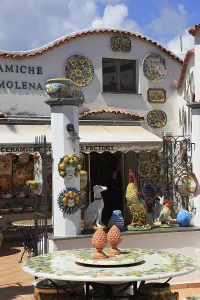 Piazza Centrale, Ravello on the Italian Amalfi Coast