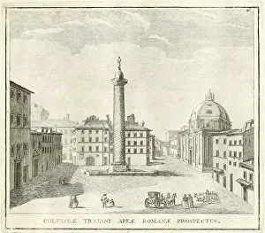 Piazza della Colonna Trajana, at noon of SS