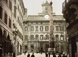 Piazza di Monte Citorio, Rom, Italien / Rome
