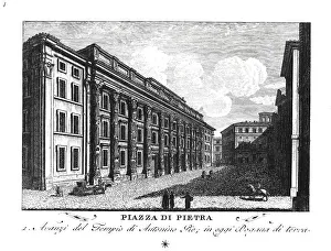 Piazza di pietra, Rome, Italy