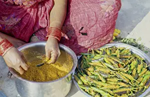Pickle being made