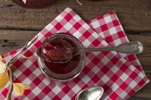 Pickled Plum in red wine