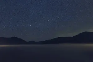 Pictor star constellation, Night sky