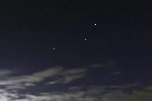 Pictor star constellation, Night sky