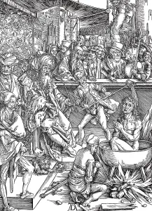 Picture cycle The Apocalypse, the Martyrdom of St