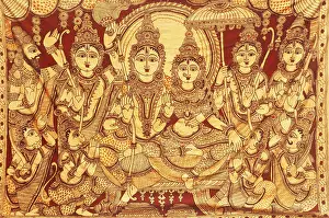 Picture depicting scene of Ramayana