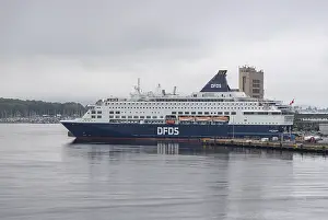 A picture of a DFDS cruise