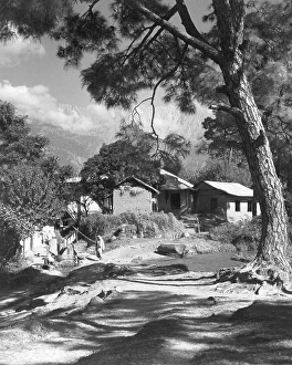 A picture of Hos hiarpur Village, Punjab, India 1940's