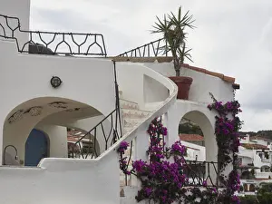 A picture of a detail of Poltu Quatu village in Sardinia