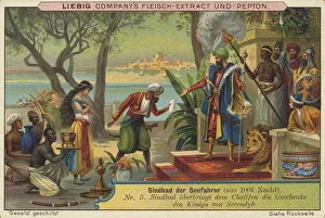 Picture series 1001 Nights, Sinbad the Sailor