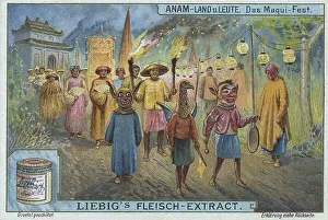 Picture series Anam, country and people