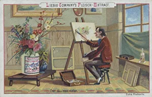 Picture series artist, painter: the flower painter