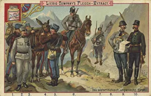 Picture series The Austro-Hungarian army