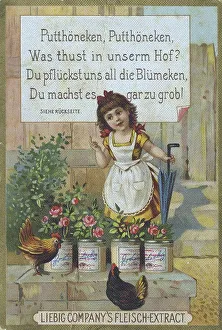 Picture series children and proverbs: Putthoeneken