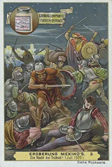 Picture series Conquest of Mexico