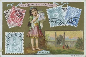 Picture series Countries and Stamps and Motifs