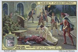 Picture series Don Juan, Opera by Mozart
