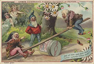 Picture series Elves and gnomes