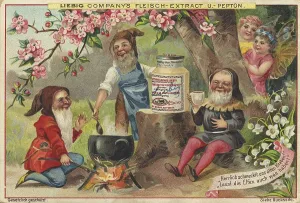 Picture series Elves and gnomes