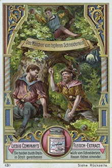 Picture series The Fairy Tale of the Brave Little Tailor