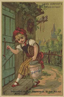 Picture series fairy tale Little Red Riding Hood