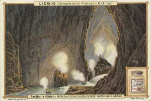 Picture series Famous caves, cave near St
