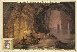Picture series Famous Caves, Mammoth Grotto