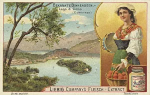 Picture series Famous inland lake with locals