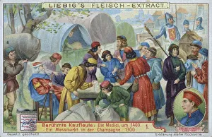 Picture series of famous merchants