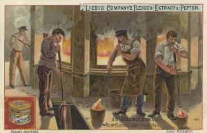 Picture series The glass industry