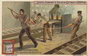 Picture series The glass industry