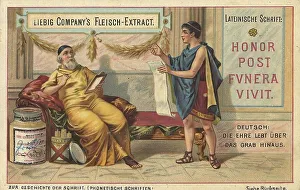 Picture series The history of writing