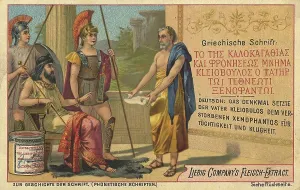 Picture series The history of writing