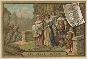 Picture series Life stages, the baptism