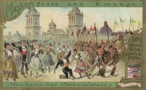 Picture series Masked festivals and parades